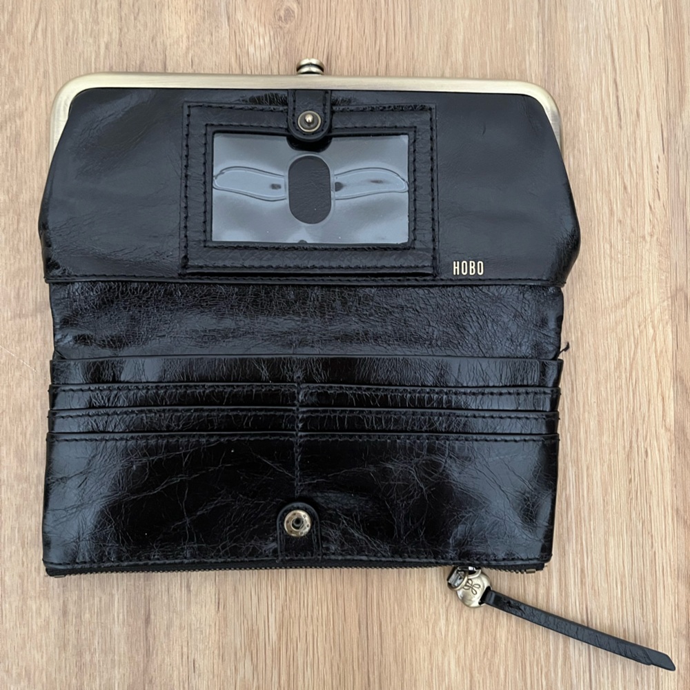 HOBO Black Wallet